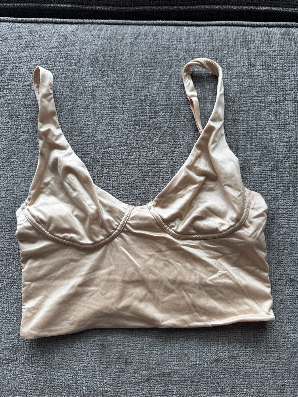 aerie Seamless Underwire Bralette - Beige